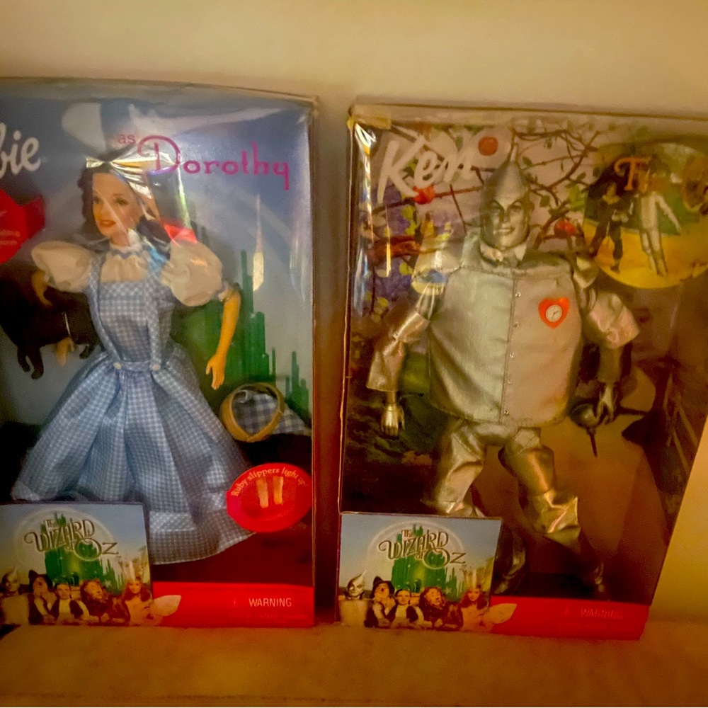 Barbie and Ken Wizard of Oz Dolls